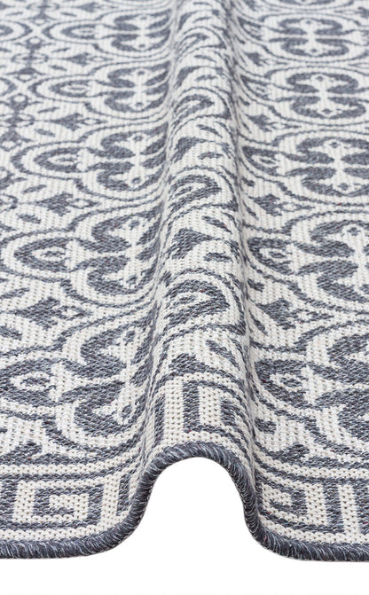 PNM 04 BEIGE  - PANAMA - Natural Yıkanabilir Kaymaz Tabanlı Tok Dokuma Kilim