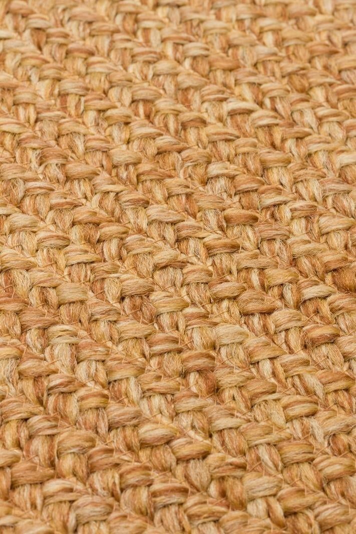 Patna Ptn  19 Natural Q - Jüt Hasır Görünümlü, Toz ve Hav Bırakmayan Örgü Halı