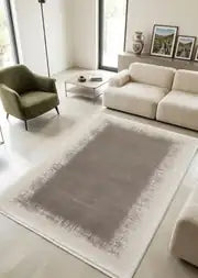 Diamond 2010 Vizon Akrilik Çerçeveli Modern Şık Halı