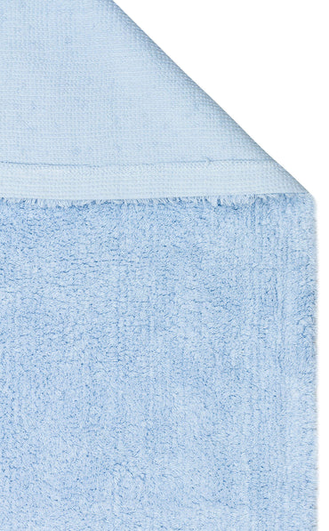 Cotton Boon CBN Plain Mavi - Yıkanabilir Kaymaz Naturel Pamuk Bebek Halısı