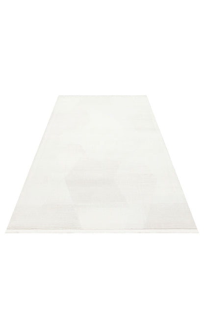 Lagos LGS 21 Krem Bej XW - Yıkanabilir Hav Vermez Modern Desenli Halı 