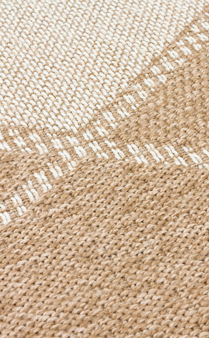 SLD 04 NATURAL WHITE  - SALDA - Güneş Işığı ve Suya Dayanıklı Jüt Görünümlü Sisal Halı