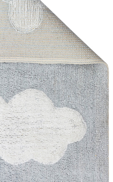 Cotton Boon XXW CBN 14 Çok Renkli - Yıkanabilir Kaymaz Naturel Pamuk Bebek Halısı