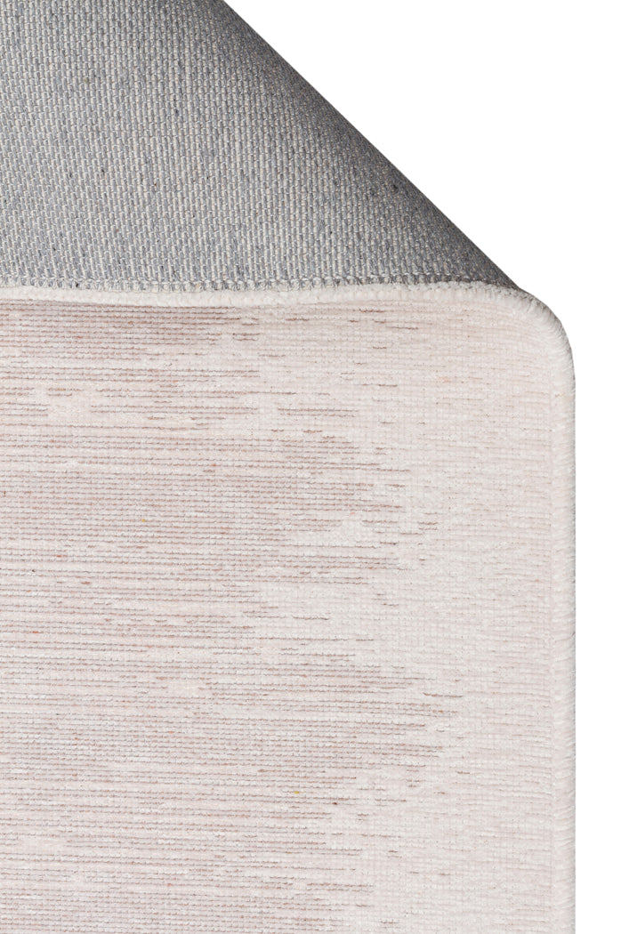 Liza LIZ 04 Beyaz XW - Düz Pamuk Dokulu Kilim Kaymaz Tabanlı, Yıkanabilir, Uzun Ömürlü Kilim