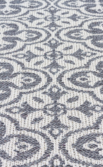 PNM 04 BEIGE  - PANAMA - Natural Yıkanabilir Kaymaz Tabanlı Tok Dokuma Kilim