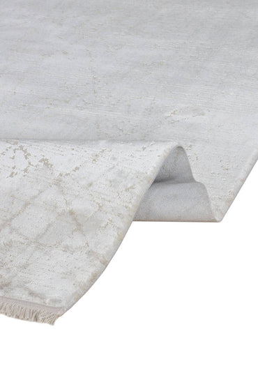 Lima 6221 Krem - Polyester Şönil Halı | Dokuma Tabanlı Model