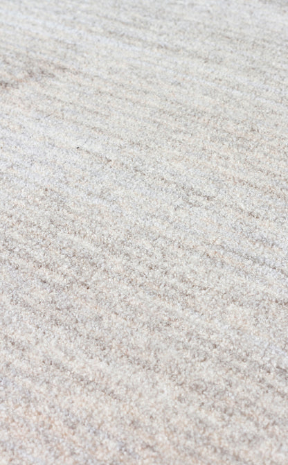 PTA PLAIN SILVER BEIGE  - PIETRA - Sıcak Renk Tonlu Etnik Desenli Yumuşak Dokulu Makine Halısı