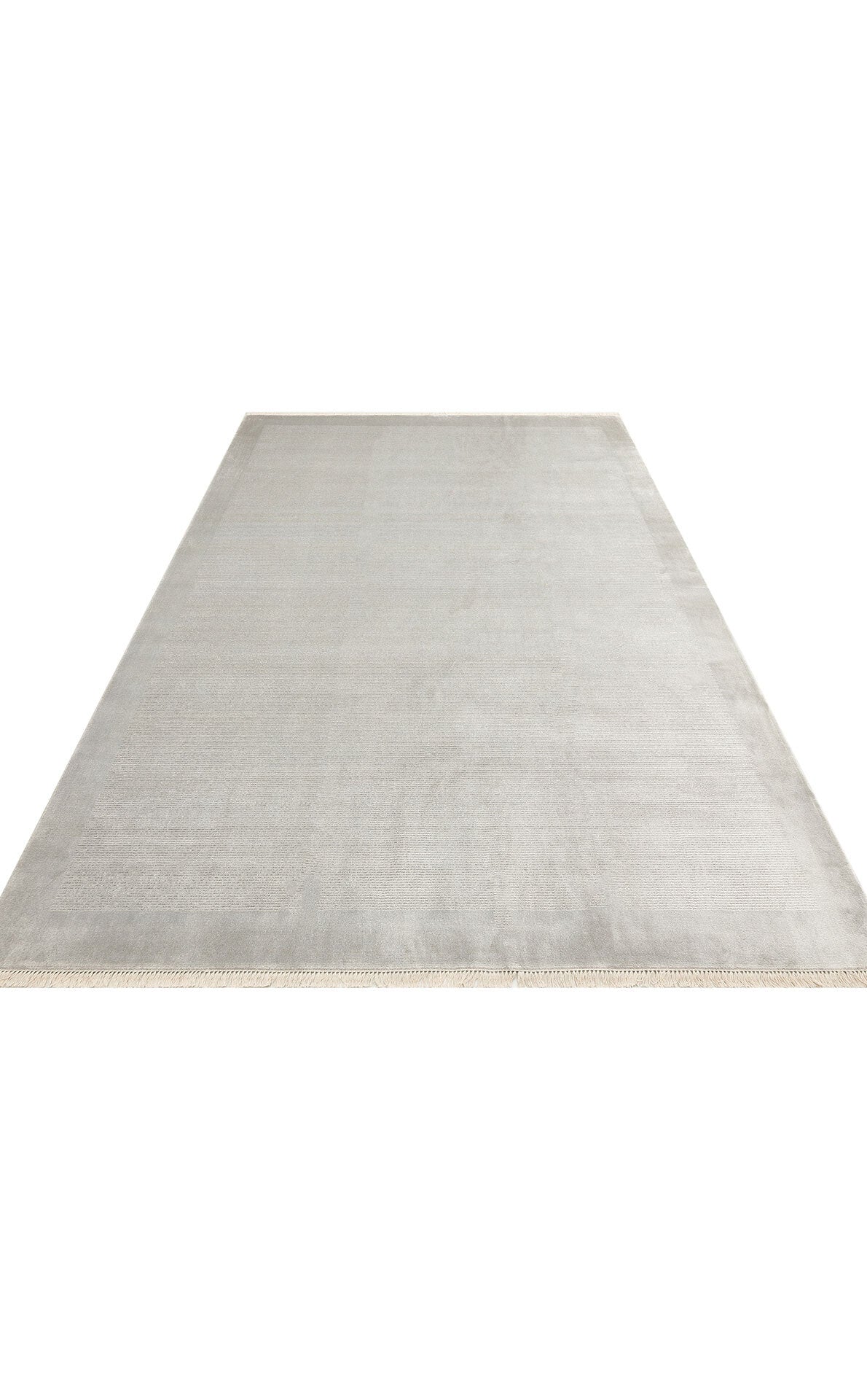 NAP 02 GREY  - NAPOLI - Sade Desenli Modern Sık Dokuma Makine Halısı