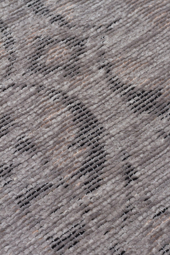 Liza LIZ 03 Gri XW - Düz Pamuk Dokulu Kilim Kaymaz Tabanlı, Yıkanabilir, Uzun Ömürlü Kilim