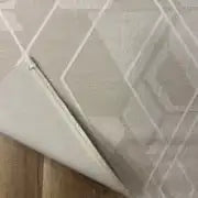 Arya 1127 Krem  Serisi Modern Tasarım Yıkanabilir Halı