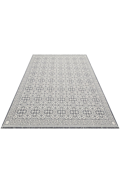 PNM 04 BEIGE  - PANAMA - Natural Yıkanabilir Kaymaz Tabanlı Tok Dokuma Kilim