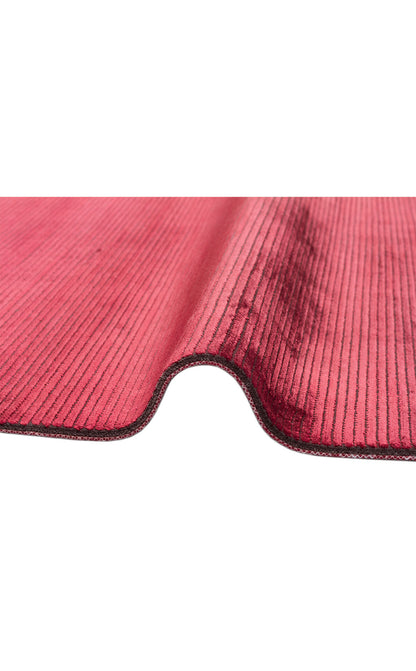 DB PLAIN BURGUNDY NW  - CORDOBA NEW - Parlak Yüksek Alçak Dokulu Modern Makine Halısı