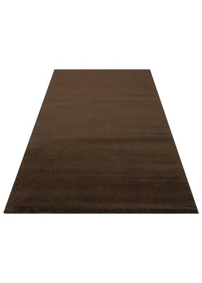 ZEN 01 BROWN  - ZEN - Hav Toz Vermez Yumuşak Tuşeli Zarif Makine Halısı