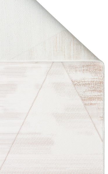 LKY 03 CREAM BEIGE  - LYKIA - Sade ve Modern Akrilik Makine Halısı