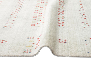 ZR 06 BEIGE  - Otantik Desenli El Emeği ile Üretilen Modern Uşak Halısı