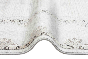 MHL 06 CREAM GREY  - MAHAL - Klasik Desenli Yüksek Kalite Sık Dokuma Salon Halısı