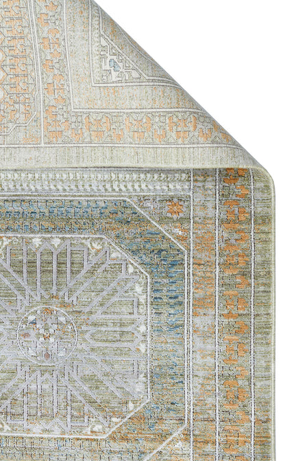 MHL 10 TERRA  - MAHAL - Modern Desenli Yüksek Kalite Sık Dokuma Salon Halısı