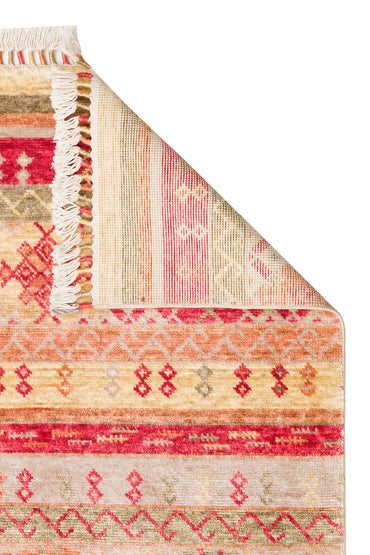 ZR 12 RED AUTUMN  - Otantik Desenli El Emeği ile Üretilen Modern Uşak Halısı