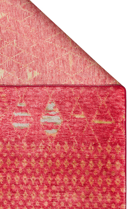 ZR 15 RED AUTUMN  - ZARA - Otantik Desenli El Emeği ile Özel Tezgahlarda Üretilen Modern Uşak Halısı