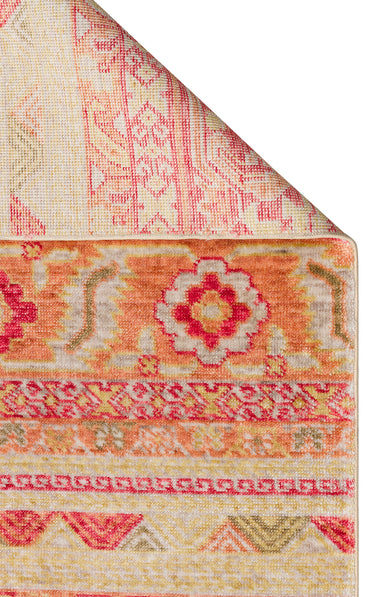 ZR 17 RED AUTUMN  - Otantik Desenli El Emeği ile Özel Tezgahlarda Üretilen Modern Uşak Halısı