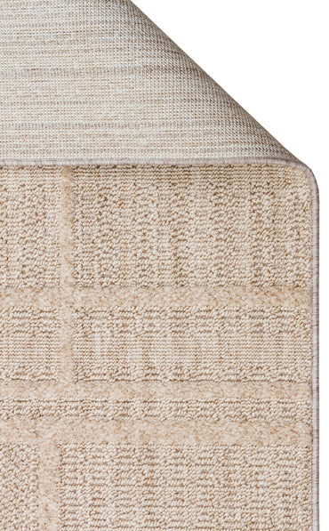 JOY 03 BEIGE  - JOY - Hav Toz Vermeyen Yumuşak dokulu Modern Makine Halısı