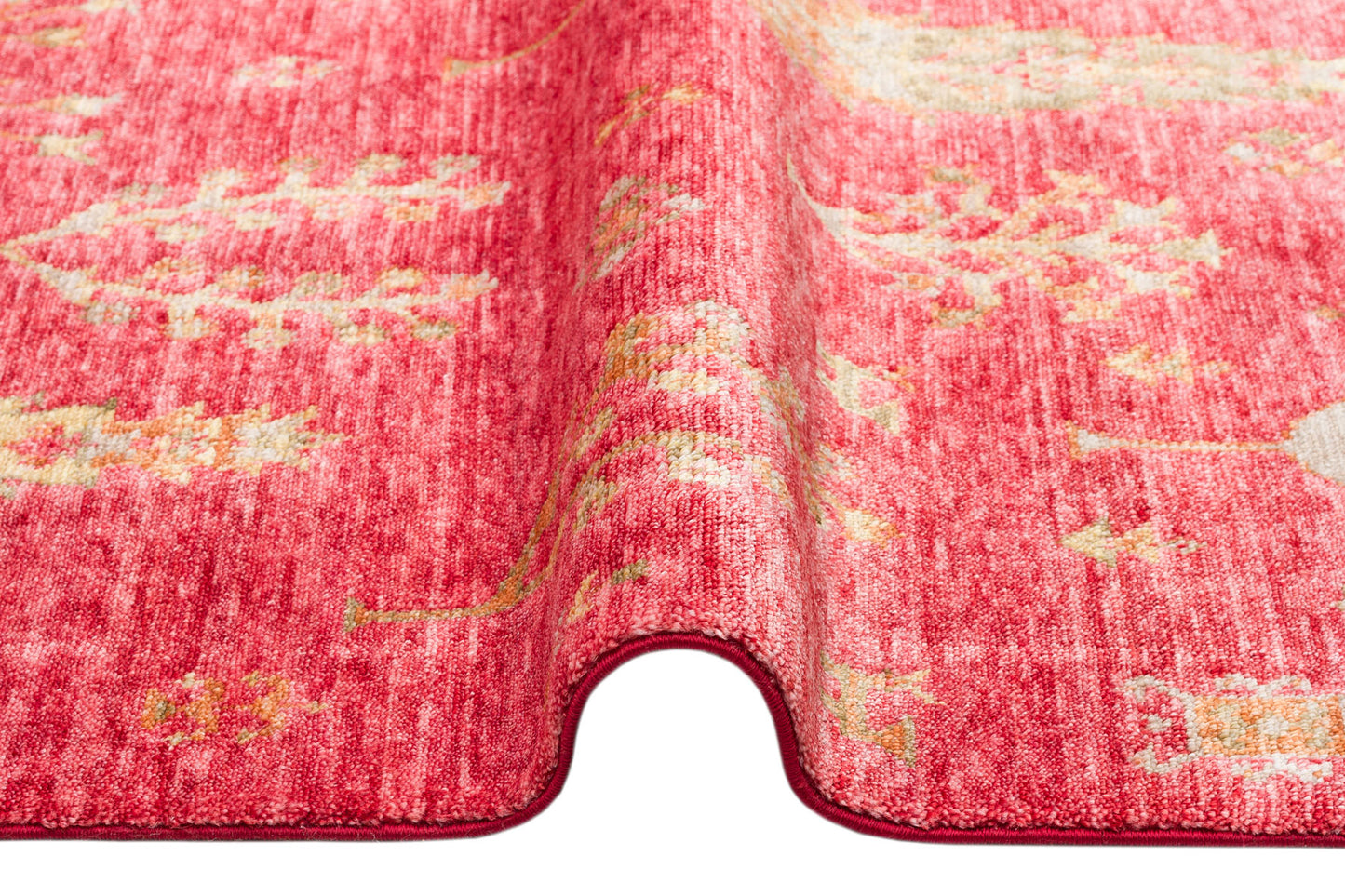 ZR 08 RED AUTUMN  - Otantik Desenli El Emeği ile Üretilen Modern Uşak Halısı