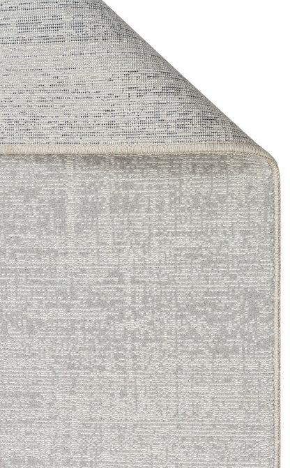 KLH PLAIN SILVER  - KALAHARI - Özel Dokuma Tekniği ile Üretilen Modern Sade Desenli Makine Halısı