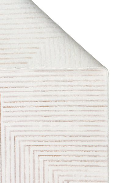 LKY 02 CREAM NATURAL  - LYKIA - Sade ve Modern Akrilik Makine Halısı