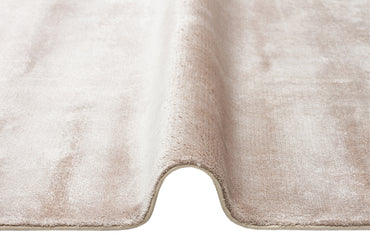 VT PLAIN BEIGE TN  - VELVET - Düz Renk El Emeği ile Özel Tezgahlarda Üretilen Viskon Uşak Halısı