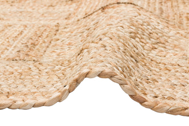 ECH 06 NATURAL XW  - ECHO - El Dokuma Naturel Jüt Hasır Halı