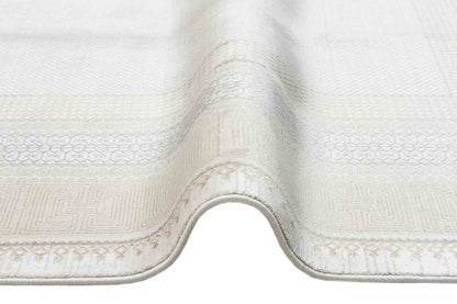 MHL 07 CREAM GOLD  - MAHAL - Modern Desenli Yüksek Kalite Sık Dokuma Salon Halısı