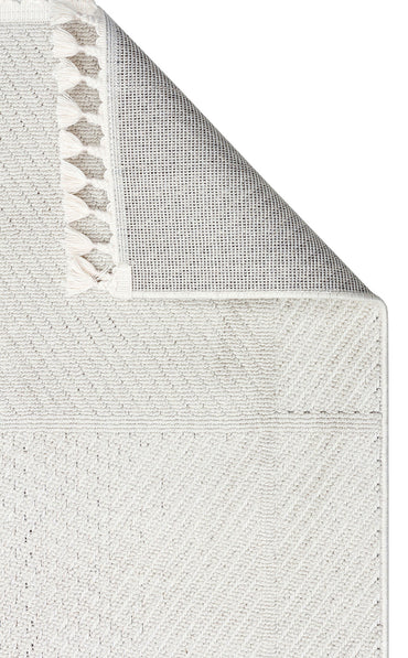 CZY 06 CREAM LW  - COZY - Hav Toz Vermez Modern Örgü Dokuma Makine Halısı