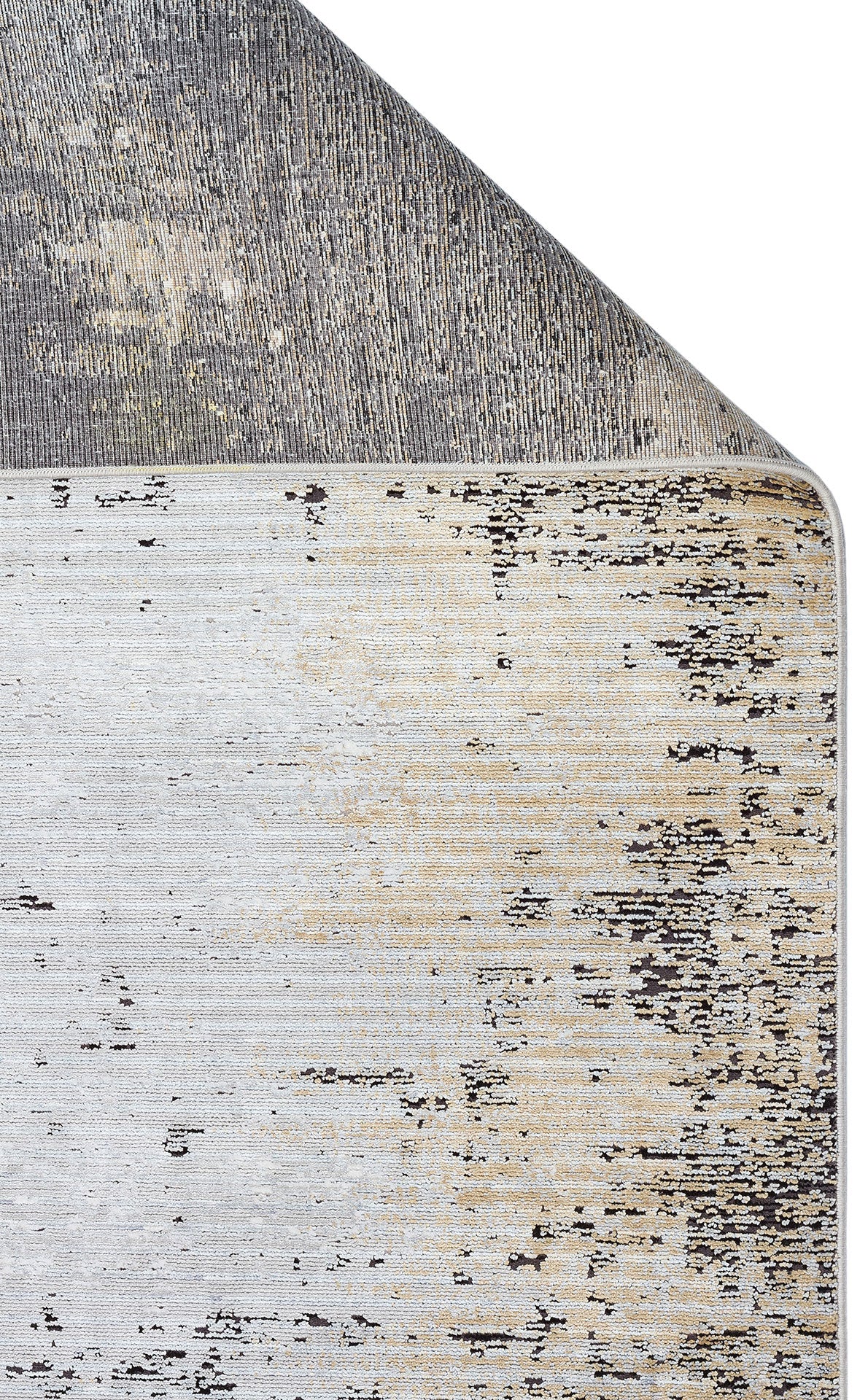 MHL 12 GREY GOLD  - MAHAL - Modern Desenli Yüksek Kalite Sık Dokuma Salon Halısı