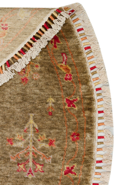 ZR 08 GREEN AUTUMN Q  - ZARA - Otantik Desenli, El Emeği ile Özel Tezgahlarda
