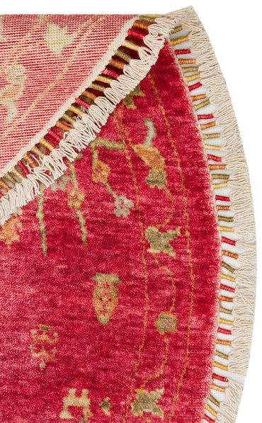 ZR 08 RED AUTUMN Q  - ZARA - Otantik Desenli, Özel Tezgahlarda Üretilen Modern Uşak Halısı