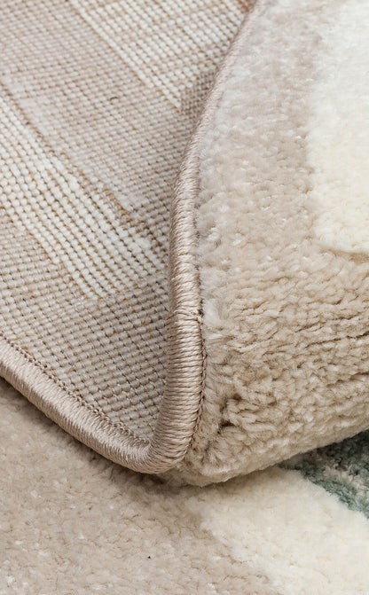 PCL 01 CREAM MULTY  - PICCOLO - Pastel Renkli Hav ve Toz Vermeyen Çocuk Halısı