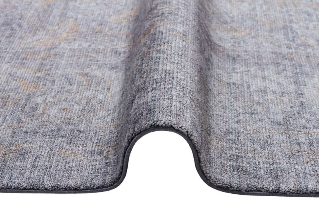TF 02 D.GREY BRONZE  - TAFTAN - Pakistan Overdyed Tarzı Halı,  Özel Tezgah Üretilen Uşak Halısı