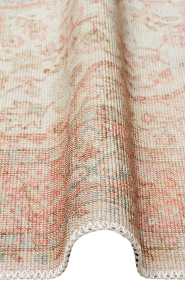 ELS 105 CREAM  - ELISTA - Vintage Desenlere Sahip Kaydırmaz Yıkanabilir Modern Halı