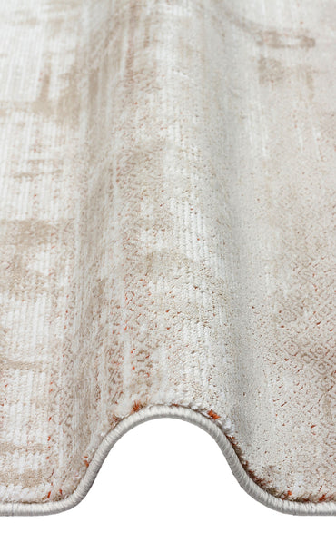 PDN 04 CREAM BEIGE  - PADONA - Extra Yumuşak Dokulu, Modern Salon Halısı