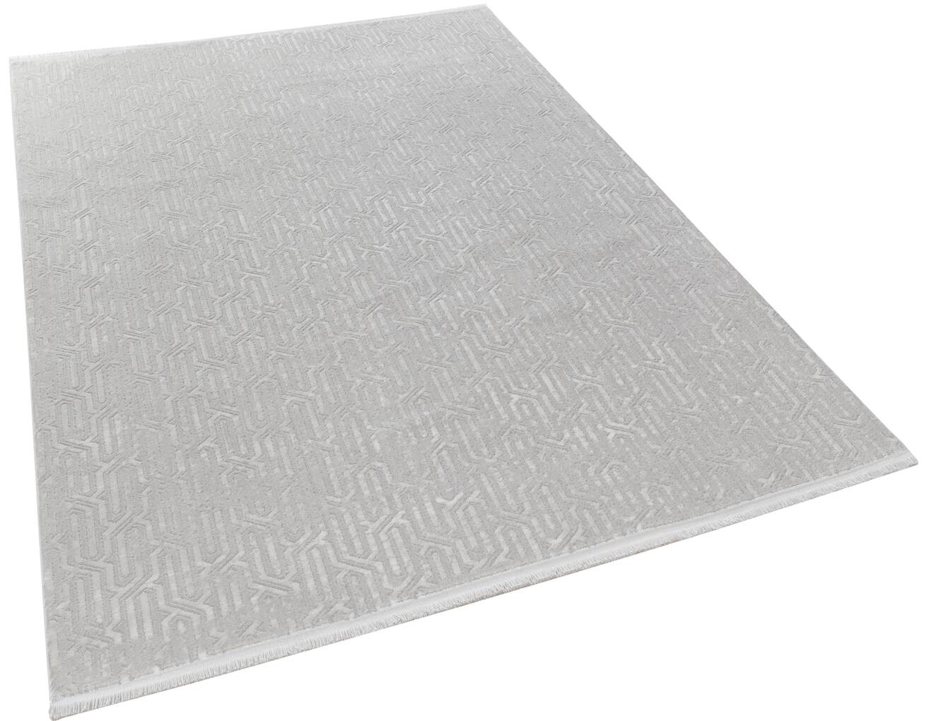 Lima 6271 Gri - Polyester Şönil Halı | Dokuma Tabanlı Model