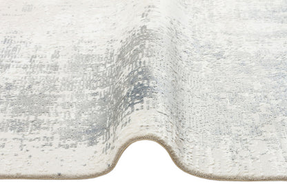 LGS 07 CREAM SILVER XW  - LAGOS XW - Hav Toz Vermez Eskitme Desenli Modern Makine Halısı