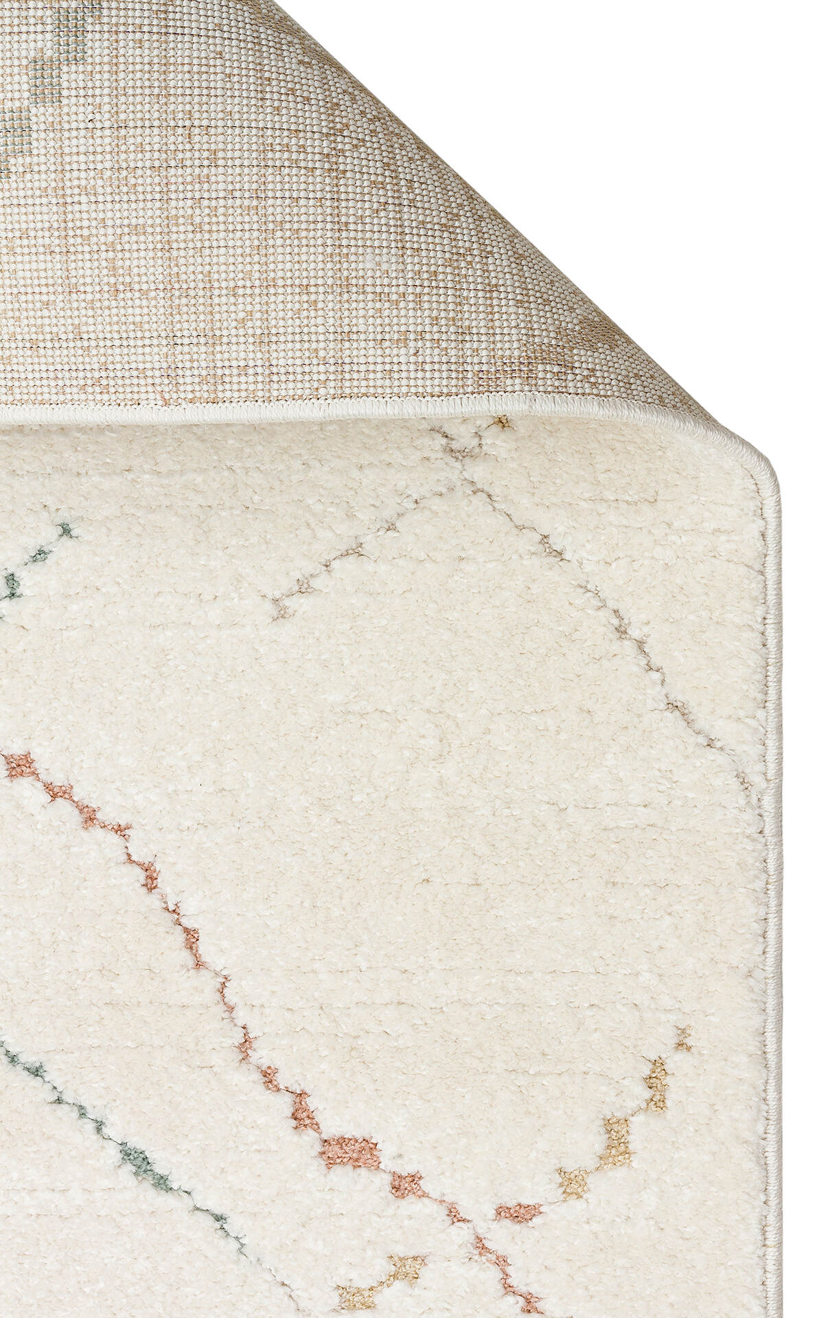 PCL 05 CREAM MULTY  - PICCOLO - Pastel Renkli Hav ve Toz Vermeyen Çocuk Halısı