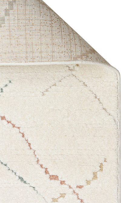 PCL 05 CREAM MULTY  - PICCOLO - Pastel Renkli Hav ve Toz Vermeyen Çocuk Halısı