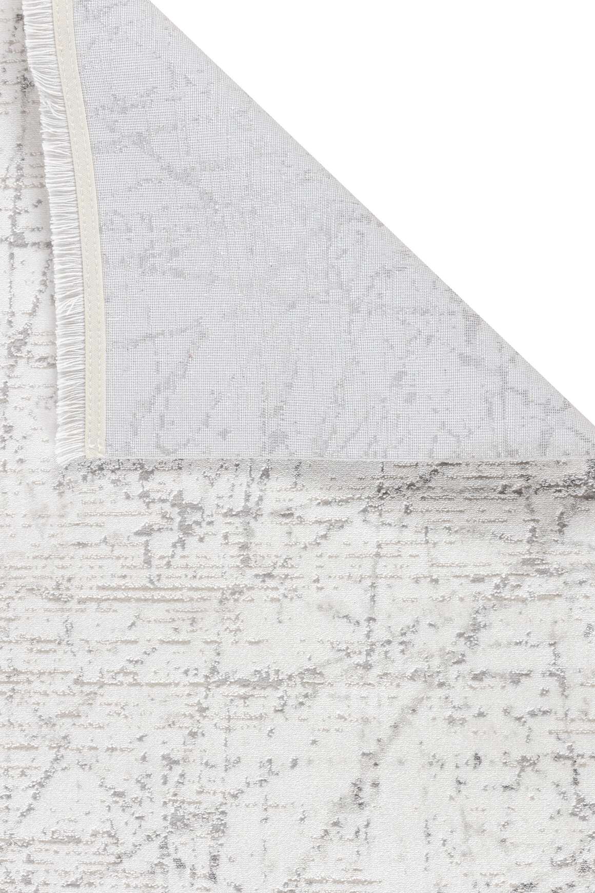 Lima 6222 Gri - Polyester Şönil Halı | Dokuma Tabanlı Model
