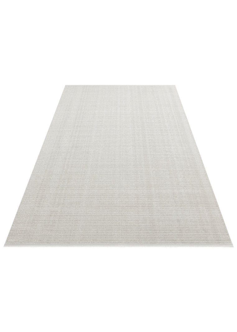 MONO LOOP 03 Gri Bukleli Sisal Dokuma Yıkanabilir Kaymaz Tabanlı Kolay Temizlenebilir Makine Halısı