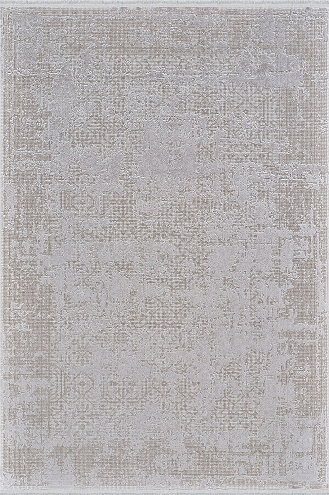 Rüya UR038C Yumuşak Dokulu Eskitme Vintage Desenli Sık Dokuma Akrilik Salon Halısı Yeni Ürün