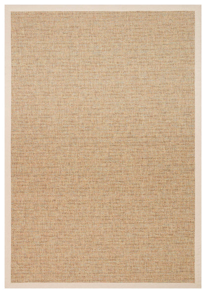 VENTURA SISAL VNT 2707 Multy BRD Bej  İç ve Dış Mekan Kullanımına Uygun Hav Vermeyen Kolay Temizlenebilir Bordürlü Sisal Görünümlü Halı