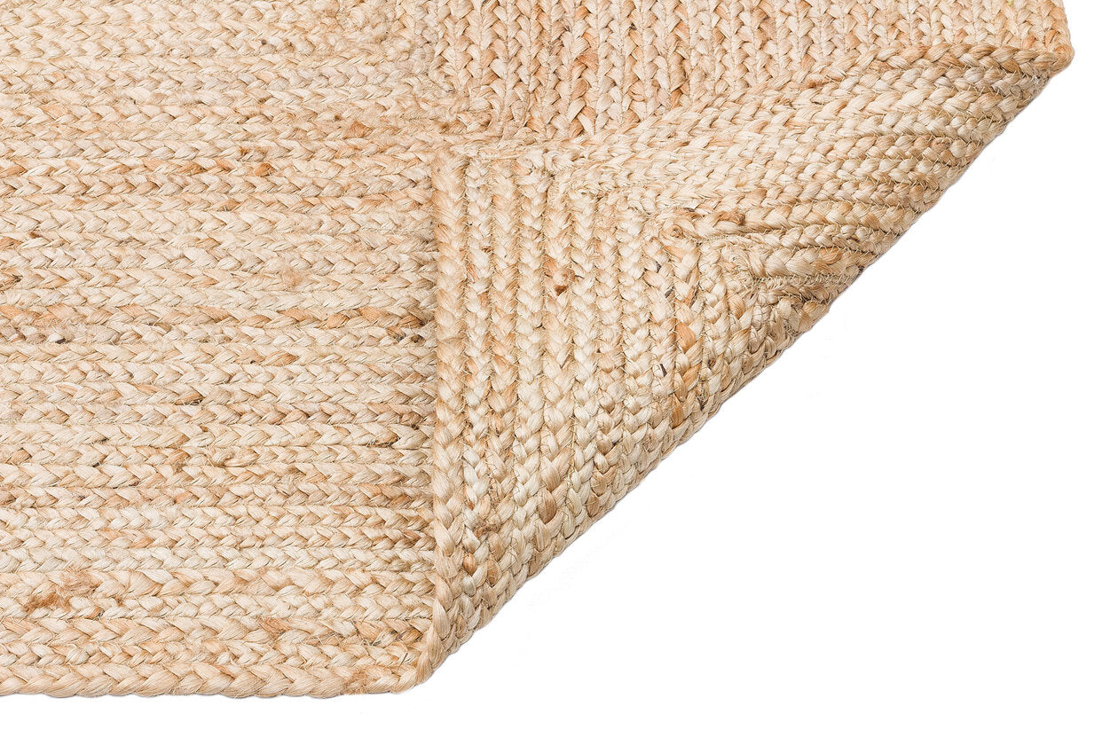 Echo ECH 10 NATURAL - Çift Taraflı Doğal El Dokuma Jüt Halı
