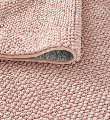  Savona SV 2624 Pembe - Minimal Tasarım Kabarcıklı Bukle Yüzeyli Yumuşak Dokulu Leke Tutmaz Halı