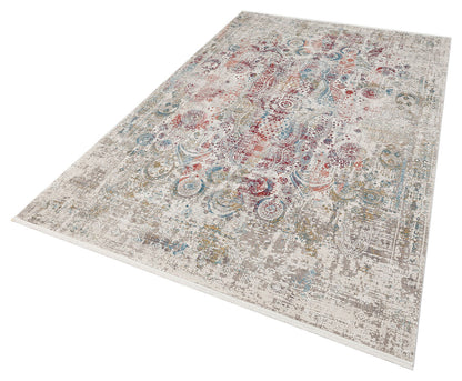 FRESCO XW FS 09 Çok Renkli - Işıltılı Dokuma Bambu Viskon Salon Halısı